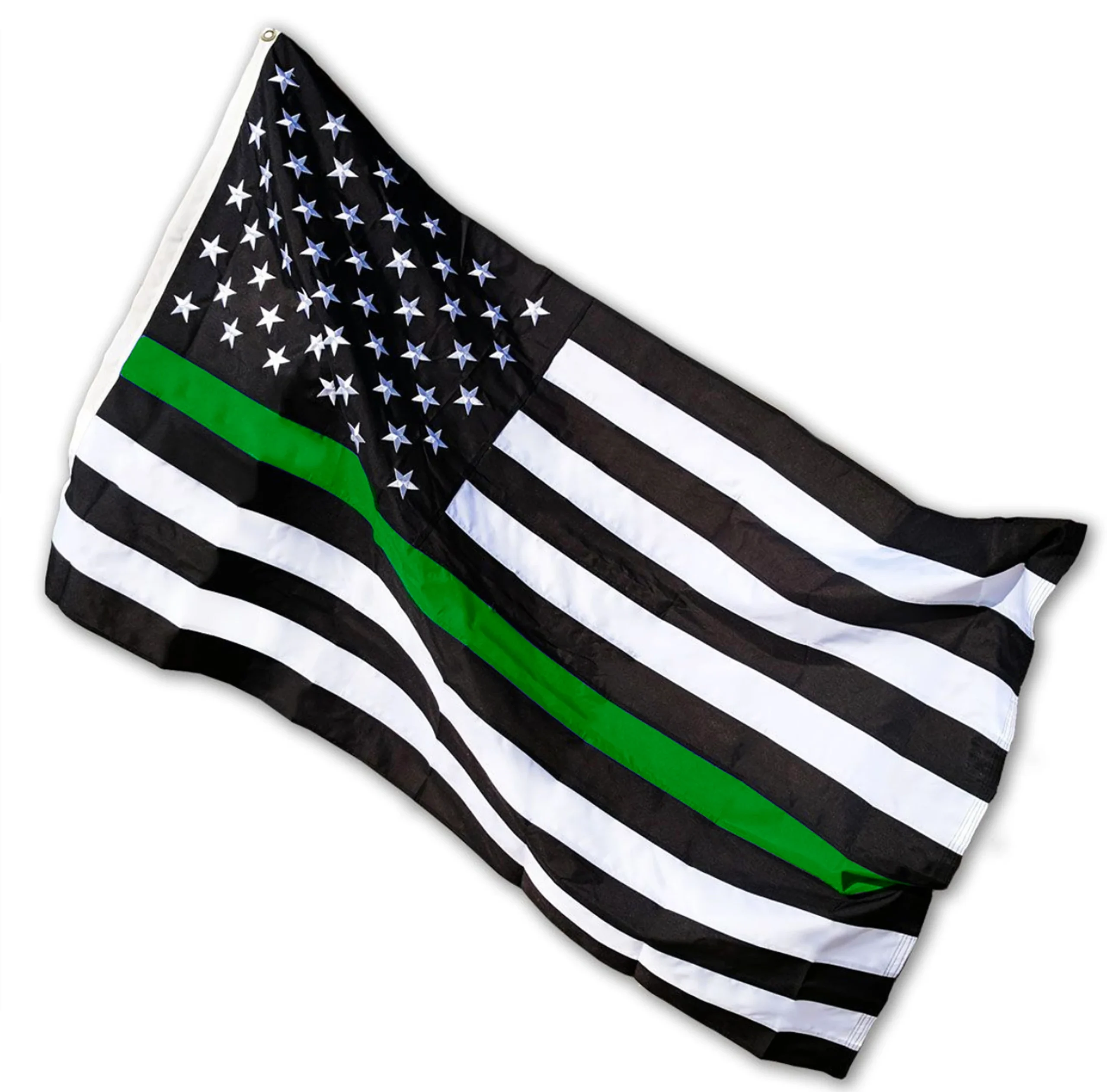 Green Line Flag