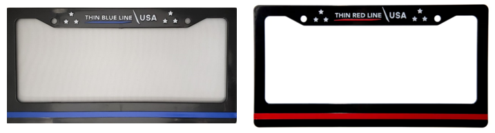 License Plate Holders